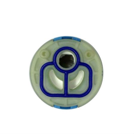1229R cartridge (cassette) valve – end view