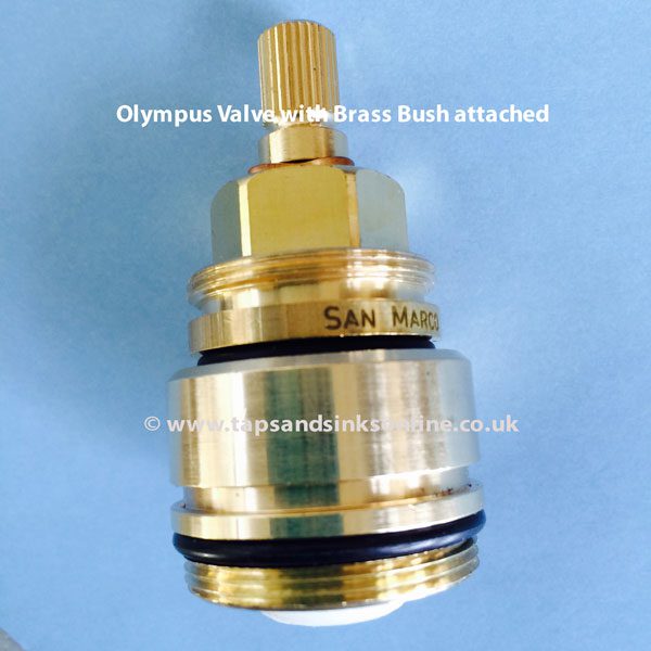 Franke Olympus Valve with Brass Bush attached