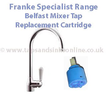Franke Specialist Range Belfast Mixer Tap Replacement Cartridge