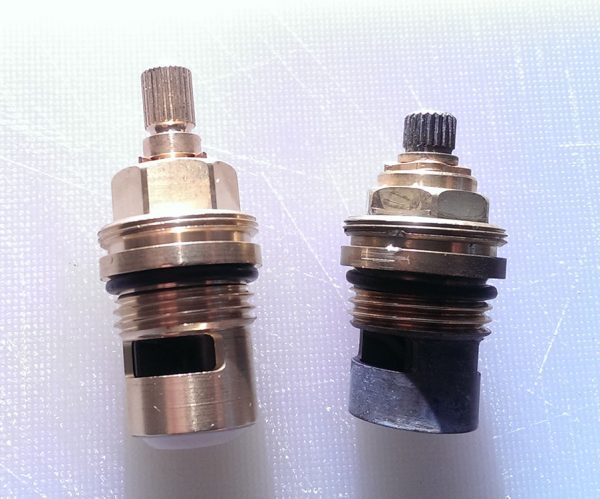 Old Planar Valve on the right (not available in store). Current Planar Valve on the left (available in store).