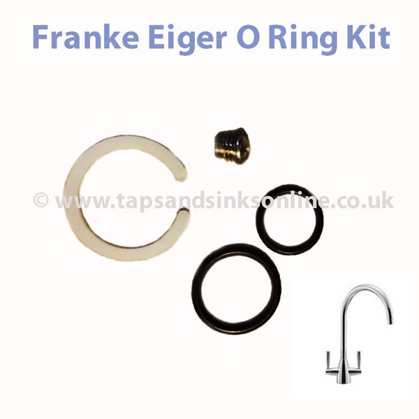 Franke Eiger Kitchen Tap O Ring Spout Seal Kit SP2300, 2300R 