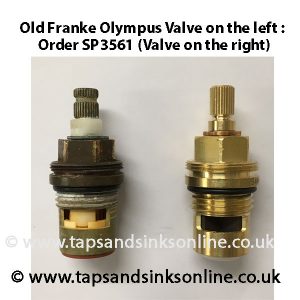 old franke valve v SP3561