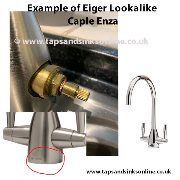 Caple Enza Eiger Lookalike 20 spline valve