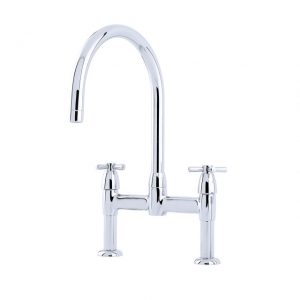 4292 Io Two Hole Sink Mixer with Cross Head Handles Tap Parts