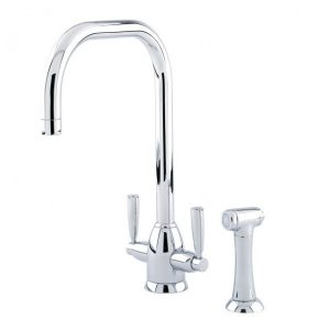 4868 Oberon Sink Mixer with 'U' Spout and Rinse Tap Parts