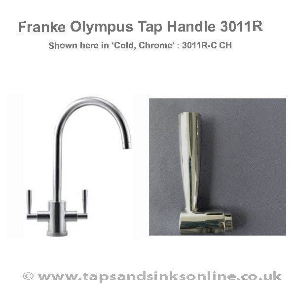 Franke Olympus Tap Handle 3011R (shown here in Chrome)
