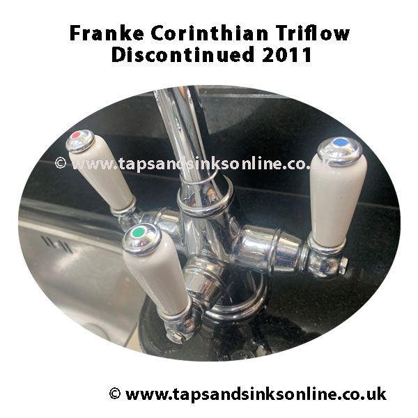 Franke Corinthian Triflow Close Up Handle Detail