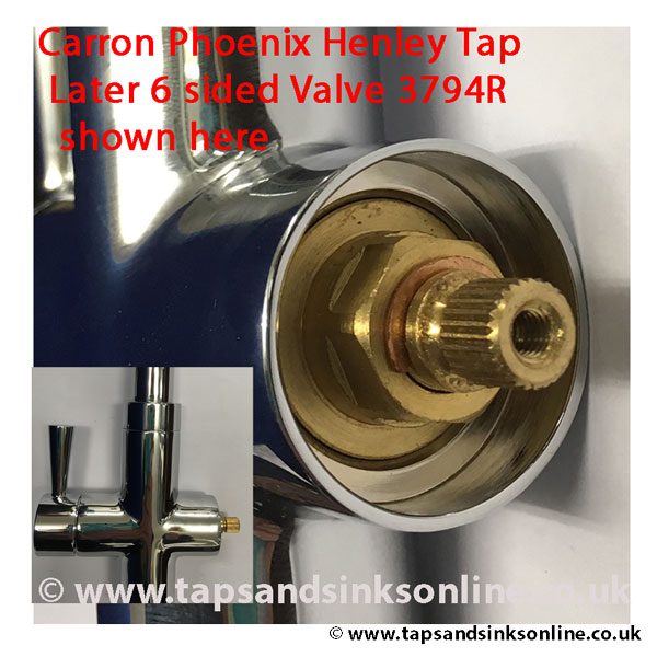 Carron Henley 3794R valve in situ