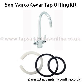 San Marco Cedar Tap O Ring Kit
