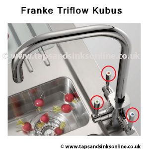 Franke Triflow Kubus Lever Detail