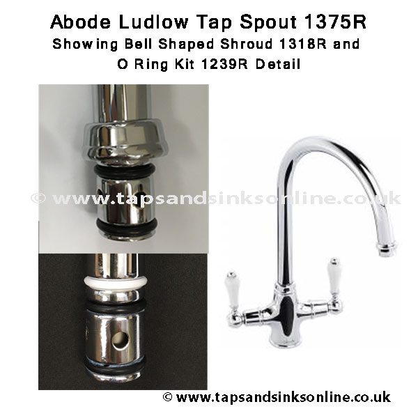 Ludlow 1375R spout detail