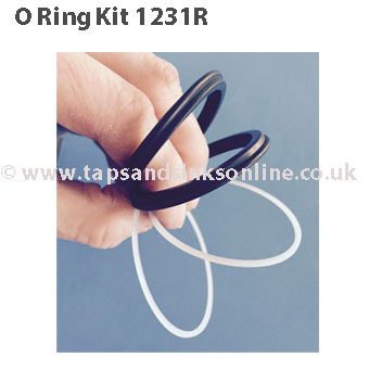 CDA TC15 Single Lever Tap O Ring Kit 1231R