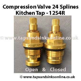 Compression Valve 24 Splines 1254R