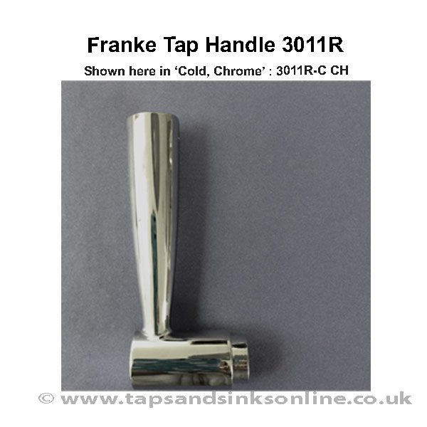 Franke Tap Handle 3011R  Cold Handle Chrome