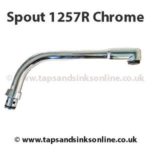 Spout 1257R Chrome