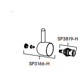 zurich handle and valve blueprint close up detail
