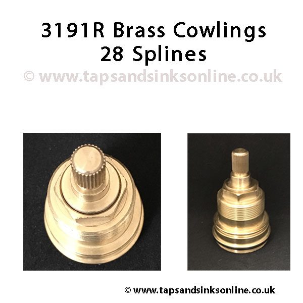 3191R Brass Cowling