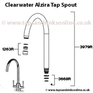 Clearwater Alzira Tap Spout