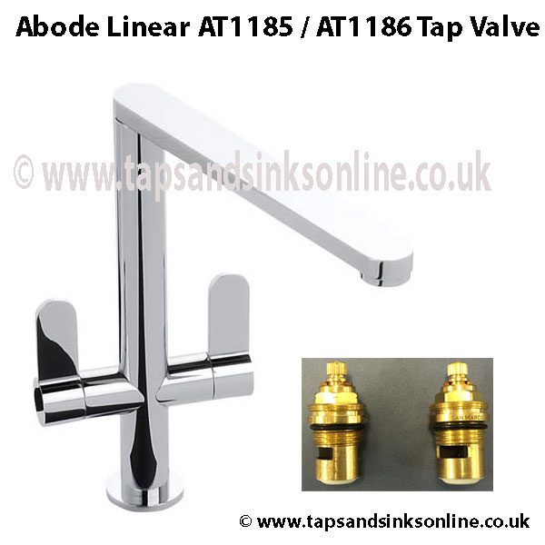 Abode Linear AT1185 AT1186 Tap Valves
