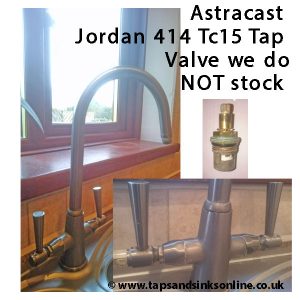 Astracast Jordan 414 TC15 Valve NOT stocked