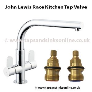 John Lewis Race Kitchen Tap Valve