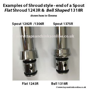 Spout 1292R 1306R 1375R shroud