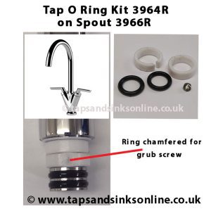 Tap O Ring Kit 3964R Spout Infogram TASO