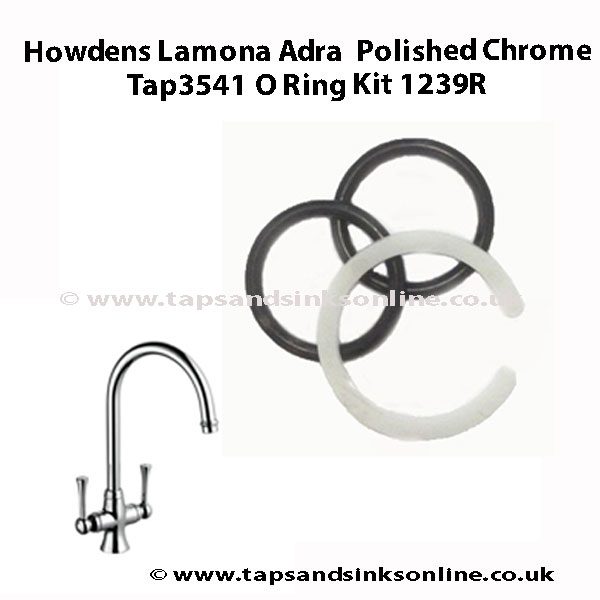 Howdens Lamona Adra Tap3541 O Ring Kit 1239R