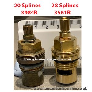 20 Splines 3984R v 28 Splines 3561R