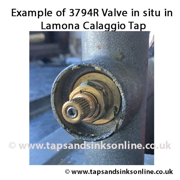 Example of 3794R Valve in Calaggio Tap 