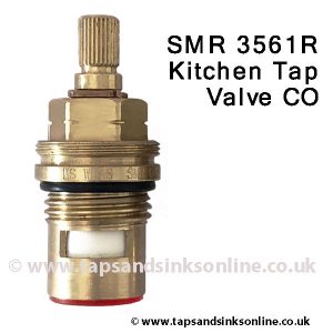 SMR 3561R CO Valve. Ceramic Disc , Quarter Turn