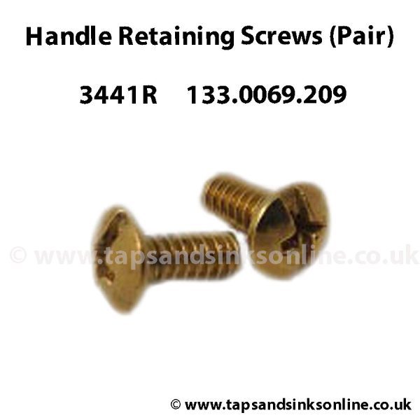 Handle Retaining Screws 3441R (Pair)