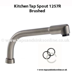 Spout 1257R Brushed