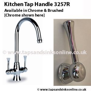 Kitchen Tap Handle 3257R Chrome