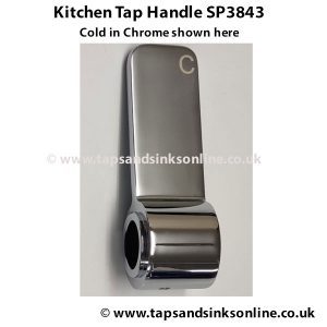 Kitchen Tap Handle SP3843 Cold Chrome