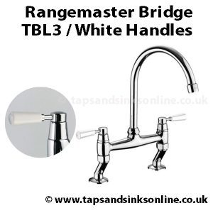 Rangemaster TBL3 White Handles