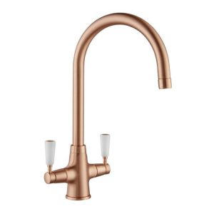 Howdens Lamona Victorian Tap4824 Brushed Copper