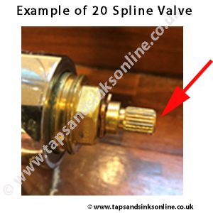 Example of 20 Spline Valve