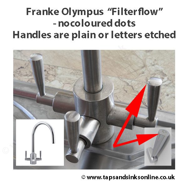 Franke Olympus Filterflow No dots. Plain or Etched