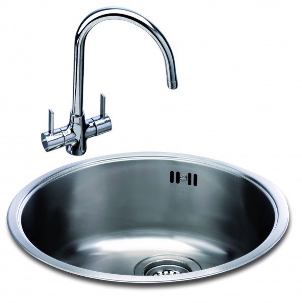 Carron Phoenix Carisma 400 Round Bowl Kitchen Sinks