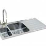 Carron Phoenix isis 155 double bowl sink with drainer